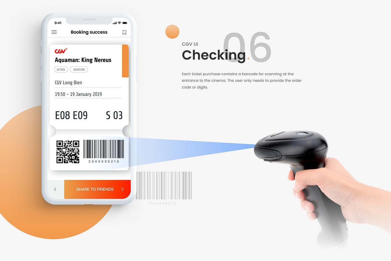 Booking ticket App | CGV Cinema :: Behance
