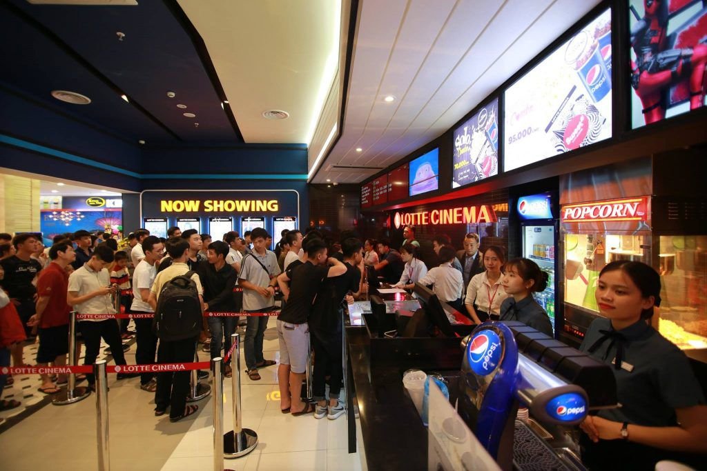 Giá vé Lotte Cinema khu vực Bắc Miền Trung chỉ từ 30.000