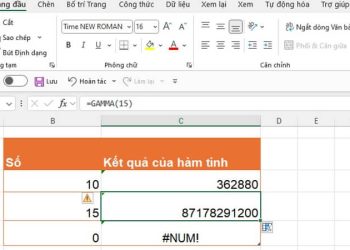 Hàm Gamma là gì? Ứng dụng và cách dùng hàm GAMMA trong Excel