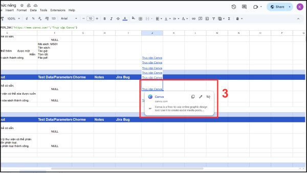 Nhập công thức: =HYPERLINK(A2,"Mở liên kết") và kéo công thức xuống các ô còn lại