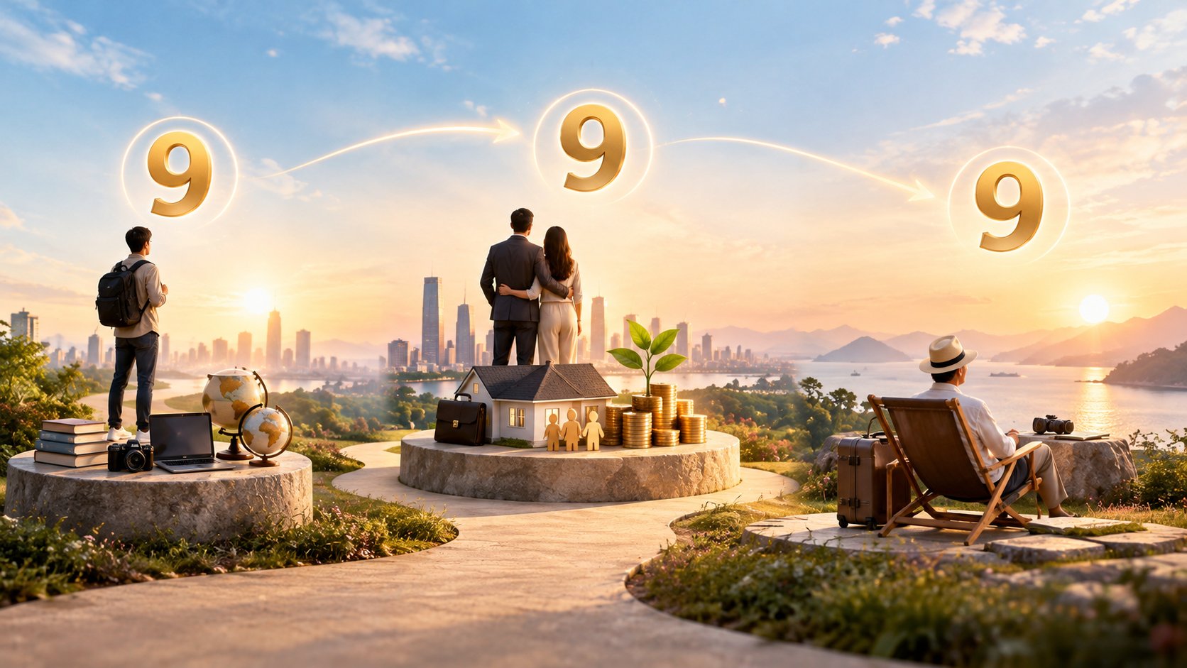 Hành trình của người số 9 thường đi qua ba giai đoạn