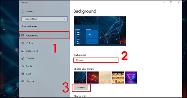 Cách cài hình nền Trung thu trên máy tính Windows