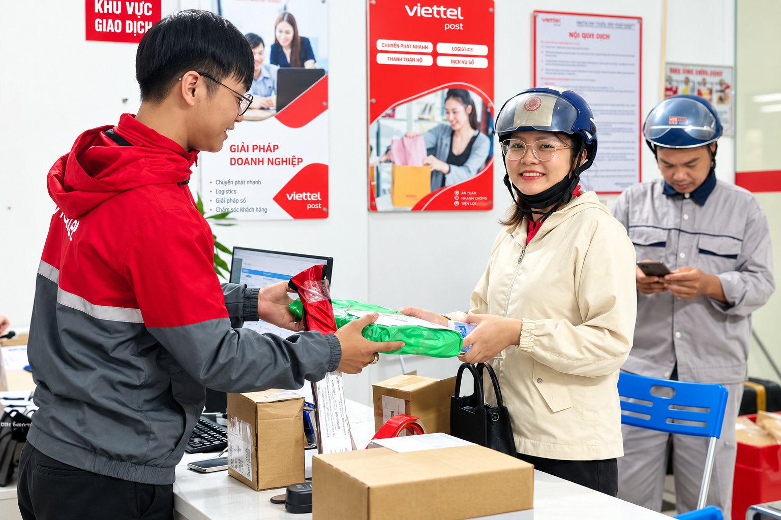 Hoạt động tiếp nhận và vận chuyển bưu kiện có thể được điều chỉnh trong những kỳ nghỉ lễ, Tết
