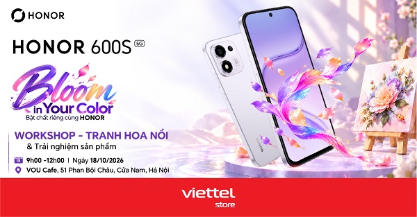 Workshop Bloom In Your Color: Bật chất riêng cùng HONOR
