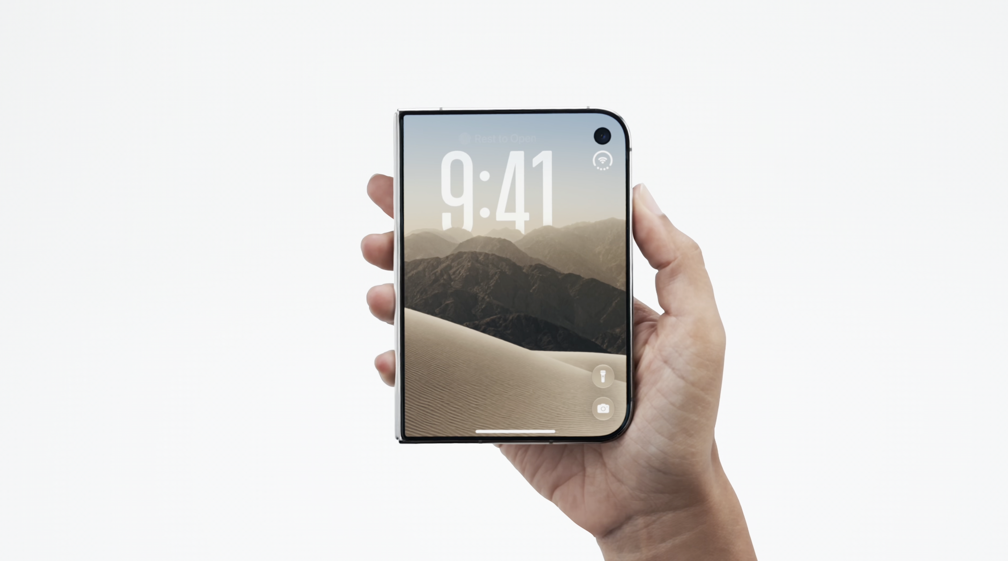 Cảm biến vân tay được đặt ngay trên nút nguồn ở cạnh khung titanium của iPhone Duo