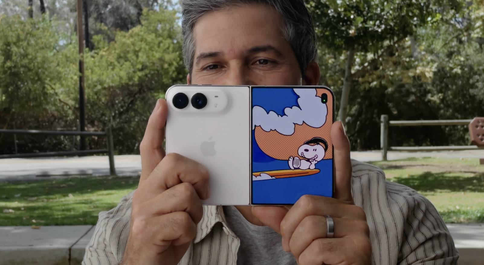 Chế độ Thu hút trẻ trên iPhone Duo