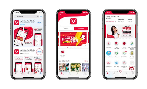 Người dùng có thể kích hoạt sim Viettel online qua ứng dụng May Viettel