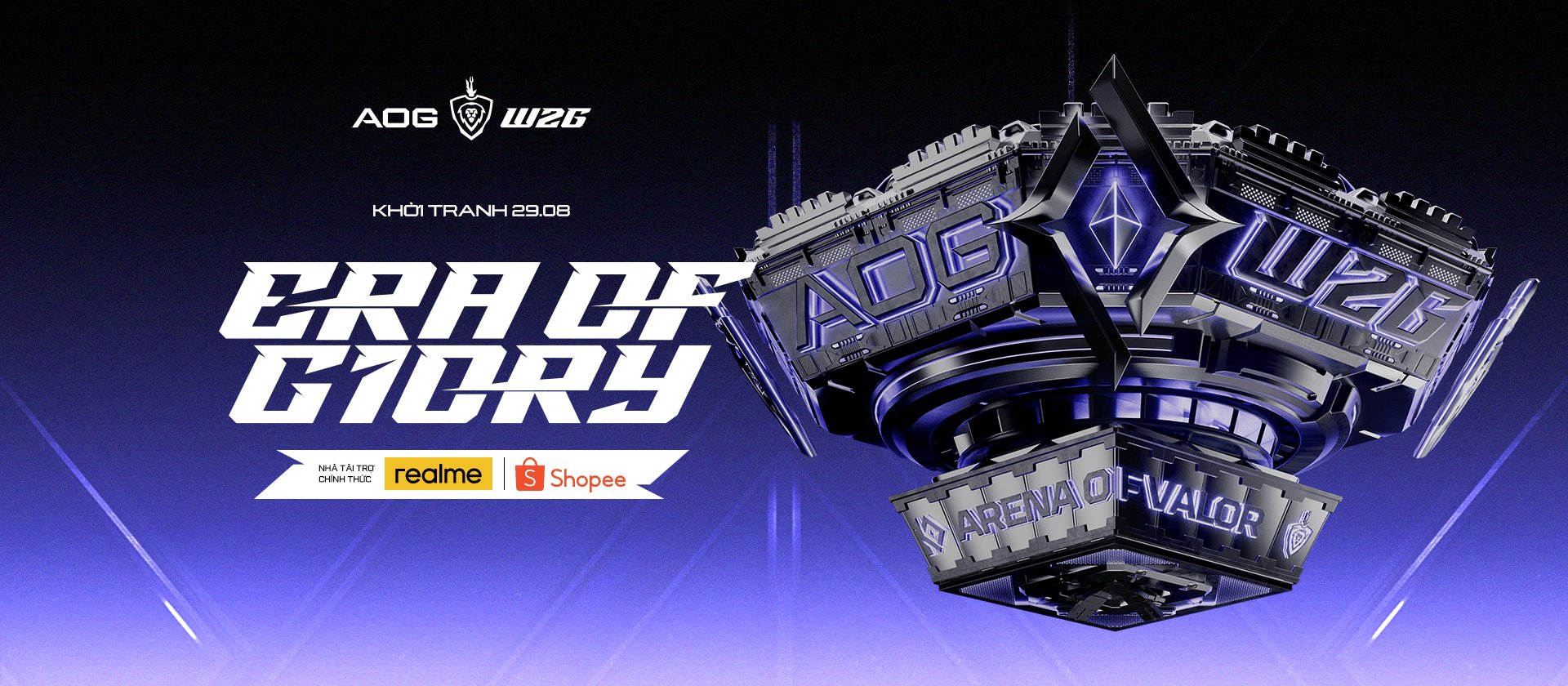 Đấu Trường Danh Vọng mùa Đông 2026 đánh dấu hành trình 10 năm của giải Liên Quân Mobile chuyên nghiệp Việt Nam.