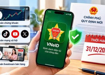 Liên kết tài khoản với VNeID: Những loại tài khoản nào thuộc diện áp dụng trước 31/12/2026?