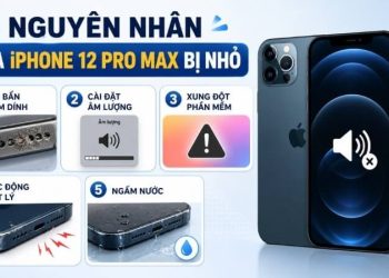 Loa iPhone 12 Pro Max bị nhỏ: Nguyên nhân và cách khắc phục hiệu quả