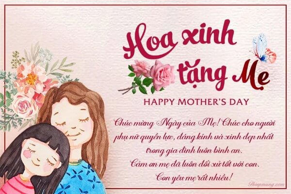 Những lời chúc 20 10 cho mẹ bằng thơ