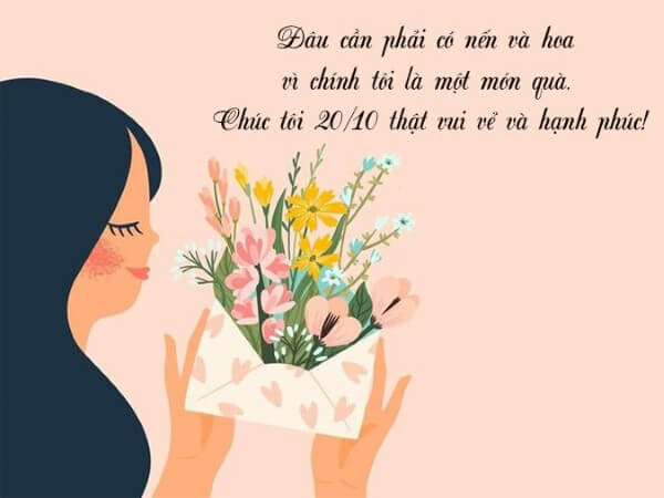 Những lời chúc 20/10 bằng danh ngôn và những câu nói hay