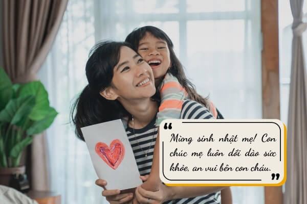 Một số cách gửi lời chúc sinh nhật mẹ thêm ý nghĩa