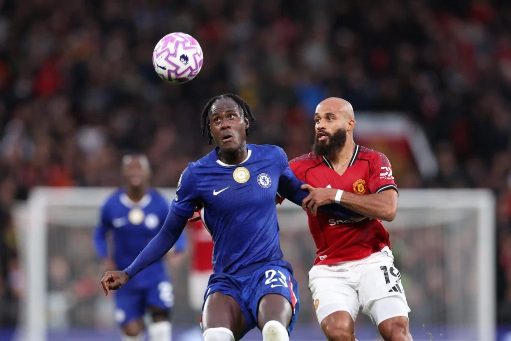Manchester United được dự báo sử dụng sơ đồ 4-2-3-1 với Bryan Mbeumo ở vị trí tiền đạo cao nhất. Ảnh minh họa.