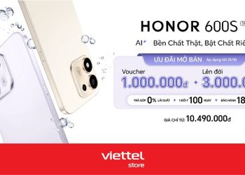 Ưu đãi mở bán HONOR 600S 5G giá chỉ từ 10.490.000đ, hỗ trợ lên đời đến 3.000.000đ