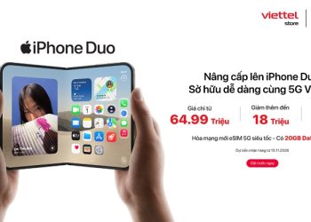 Đặt trước iPhone Duo đợt mới giá chỉ từ 64.99 triệu, giảm thêm đến 18 triệu