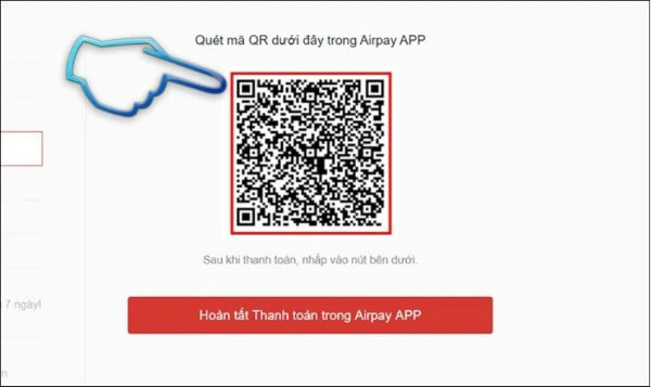 Quét mã để thanh toán