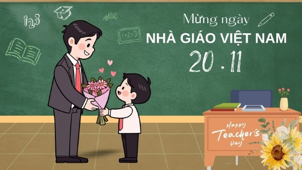 Một số lời chúc 20/11 dành cho thầy giáo
