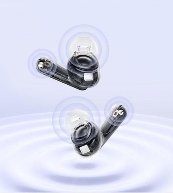 OPPO Enco Air4s tích hợp hai micro khử ồn AI, giúp giọng nói rõ nét hơn khi gọi điện ở nơi nhiều tạp âm