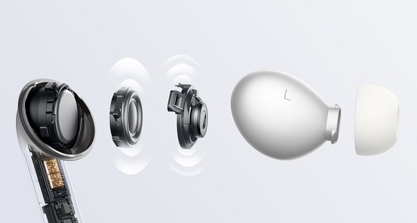 OPPO Enco X4 tái hiện âm thanh chi tiết trên nhiều dải tần nhờ loa kép kết hợp hai bộ DAC riêng biệt