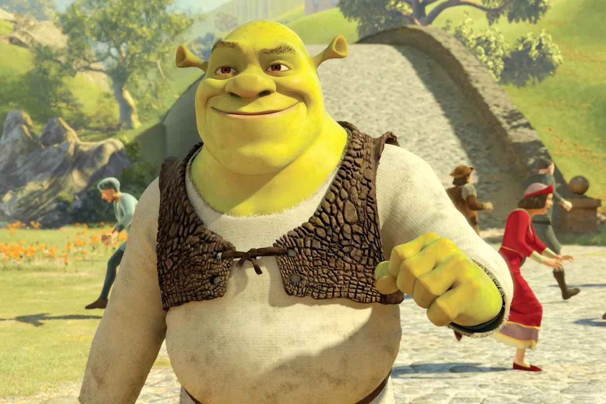 Shrek phá vỡ những khuôn mẫu cổ tích quen thuộc.