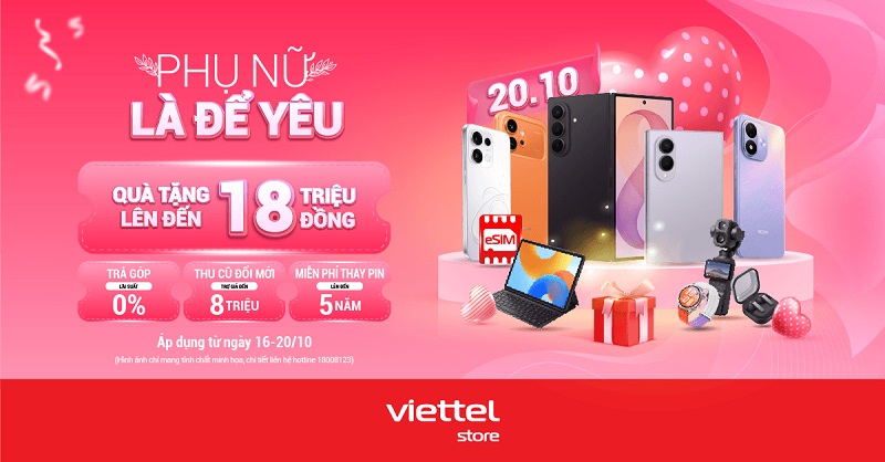 Phụ nữ là để yêu – Quà tặng lên tới 18 triệu đồng