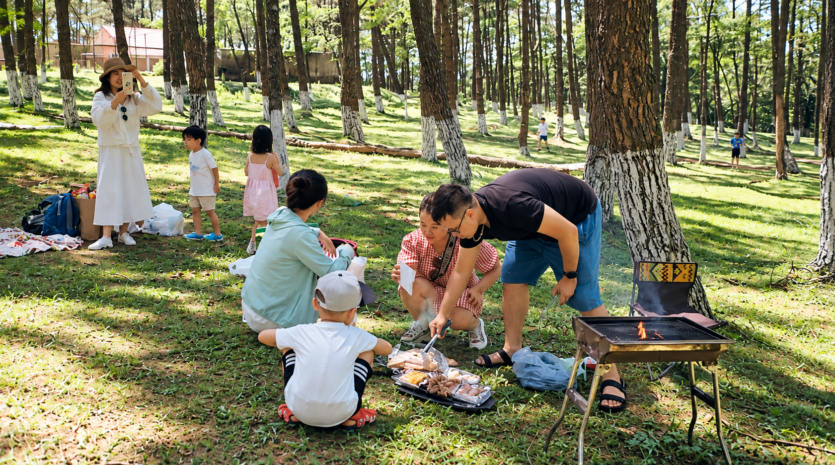 Một chuyến đi picnic hòa mình vào thiên nhiên cùng gia đình