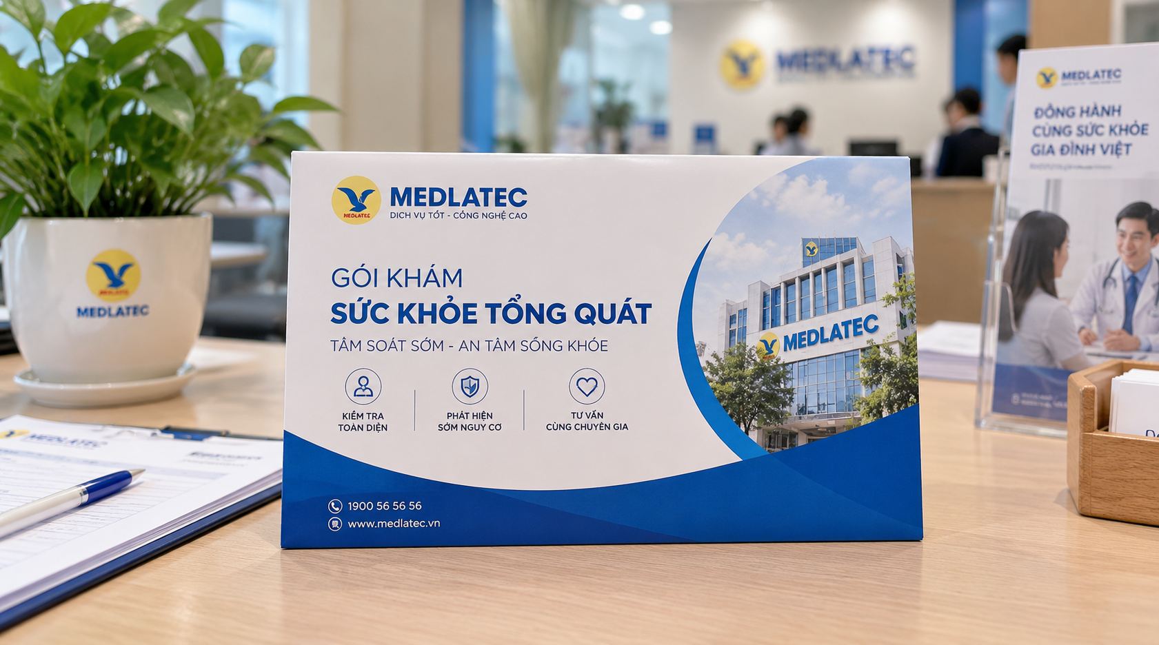 Một gói khám sức khỏe tổng quát sẽ khiến bố thêm phần an tâm, chủ động nắm bắt tình hình sức khỏe của mình.