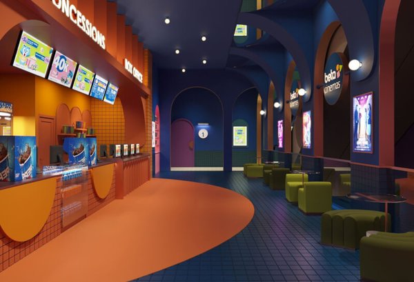 Rạp Beta Cinemas Trần Quang Khải sở hữu 5 phòng chiếu, hơn 340 ghế ngồi