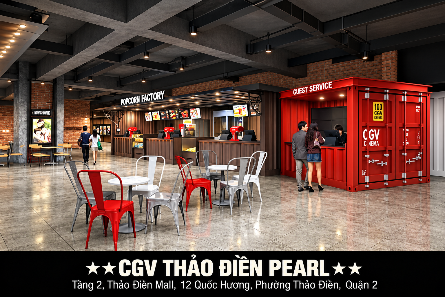 Rạp CGV HCM tại Thảo Điền Pearl