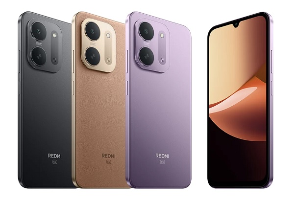 Ba tùy chọn màu trên Redmi 17C 5G