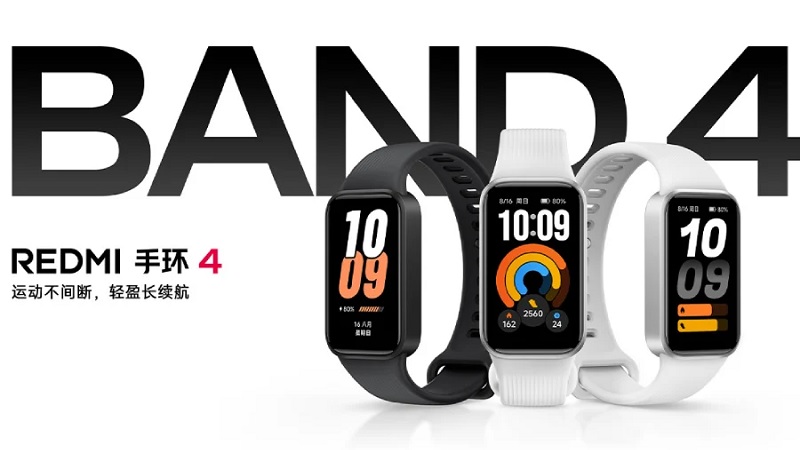 Redmi Band 4 ra mắt