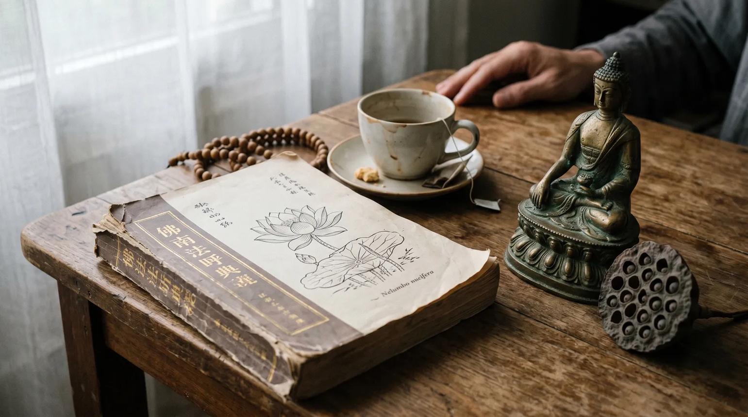 Sách kinh và chuỗi hạt có thể hỗ trợ người trì tụng theo dõi nội dung, ghi nhớ số biến