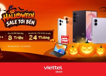 Halloween sale tới bến: Giảm đến 50%++, thu cũ đổi mới đến 8 triệu