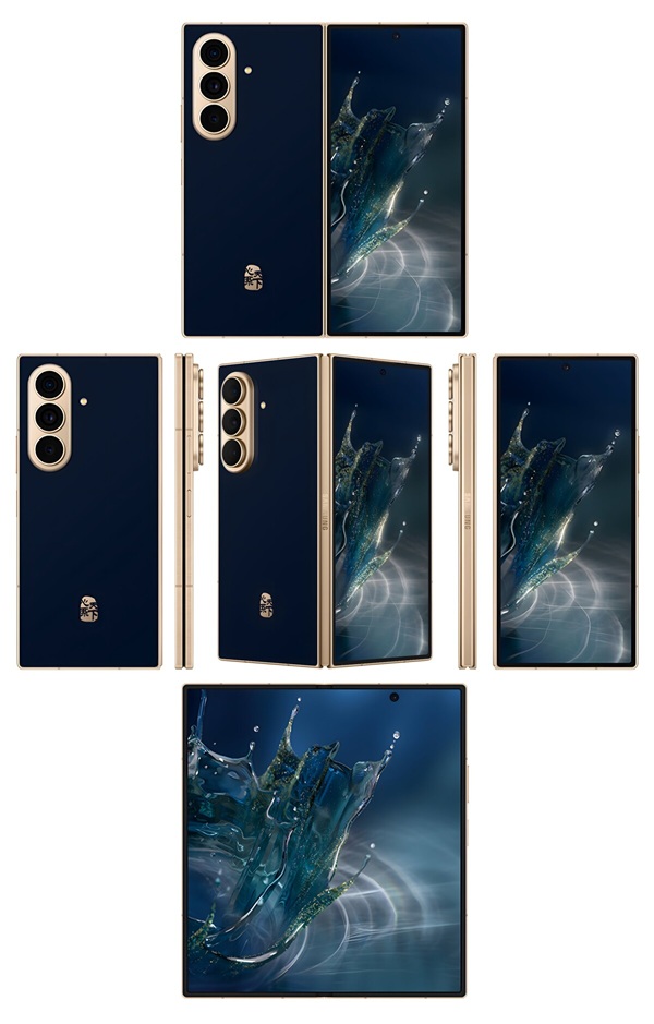 Samsung W27 sẽ có hai màu, trong đó có màu Xanh Aura