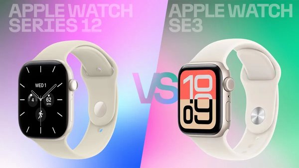 So sánh Apple Watch SE 3 và Apple Watch Series 12