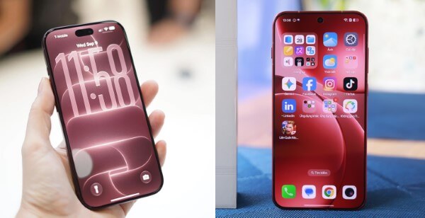 So sánh thiết kế và màn hình trên iPhone 18 Pro vs OPPO Find X9 Ultra