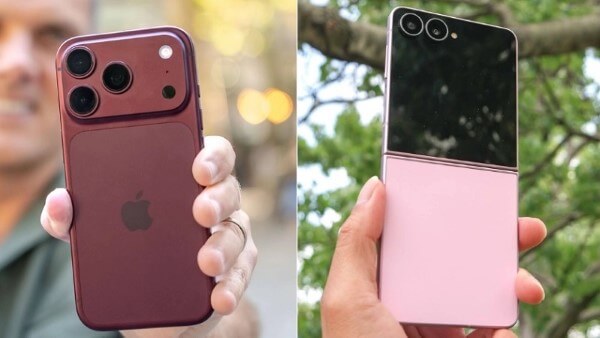 So sánh thiết kế iPhone 18 Pro vs Samsung Galaxy Z Flip8 