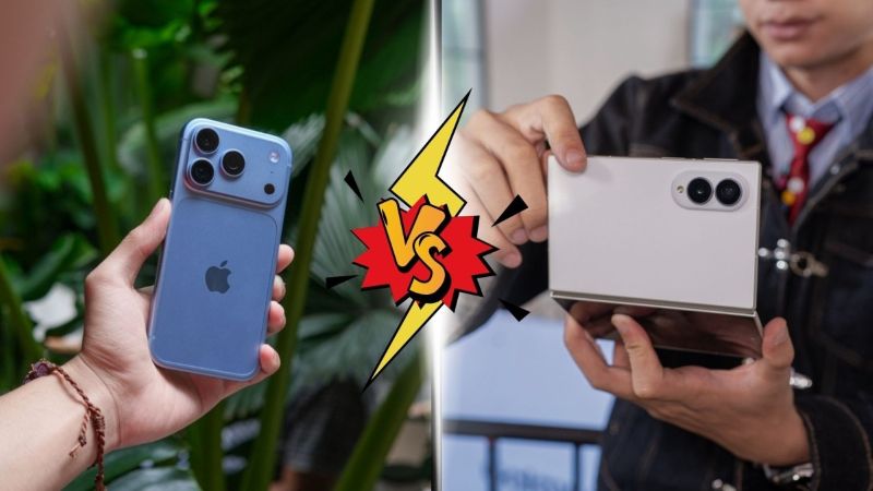 So sánh tổng quan iPhone 18 Pro vs Samsung Galaxy Z Fold8