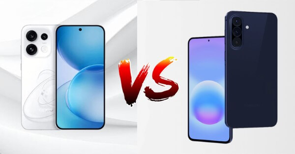 So sánh màn hình OPPO Reno16 F và Galaxy A57