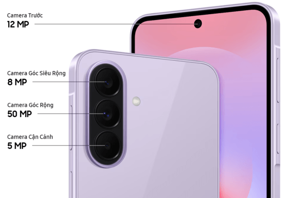 Samsung Galaxy A57 sở hữu camera chính 50MP