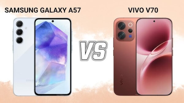 So sánh màn hình Samsung Galaxy A57 và vivo V70