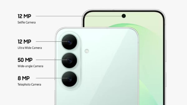 Galaxy S26 FE sở hữu camera chính 50MP OIS và camera góc siêu rộng 12MP