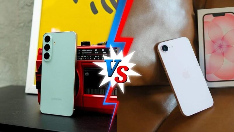 So sánh tổng quan Samsung Galaxy S26 FE và iPhone 17e