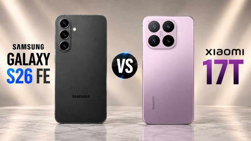 Tổng quan về Samsung Galaxy S26 FE và Xiaomi 17T