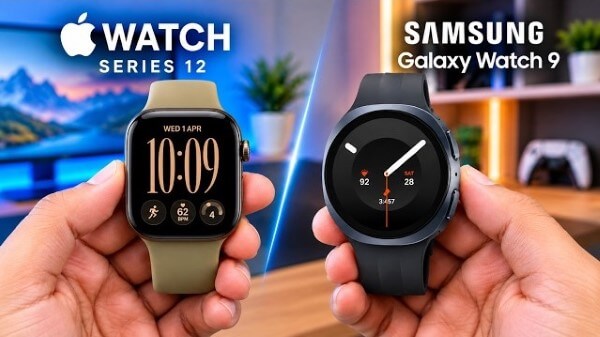 Đánh giá màn hình Samsung Galaxy Watch9 vs Apple Watch Series 12 