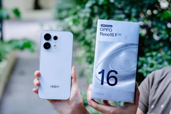 OPPO Reno16 F tạo dấu ấn với thiết kế thời trang