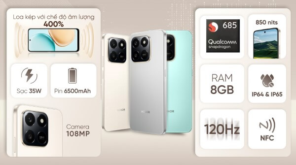 HONOR X7d là lựa chọn đáng cân nhắc trong phân khúc tầm trung