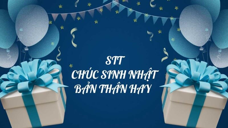 Tổng hợp những status chúc mừng sinh nhật bản thân hay, ý nghĩa