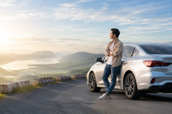 Những status mua xe ô tô mới đầy tự hào và hào hứng